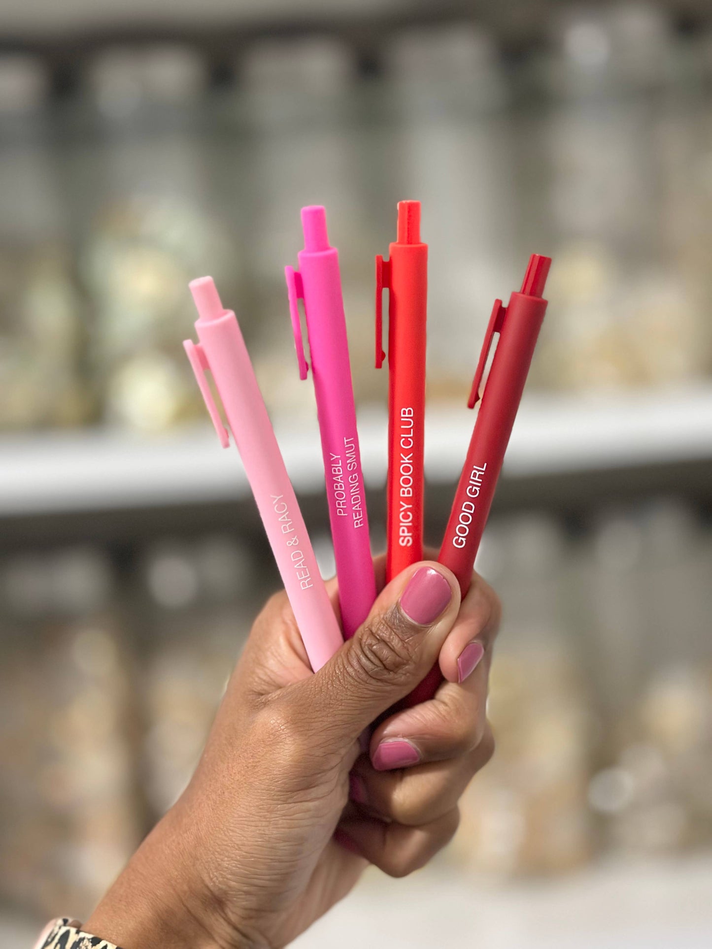 Pen Set - Spicy Book Club