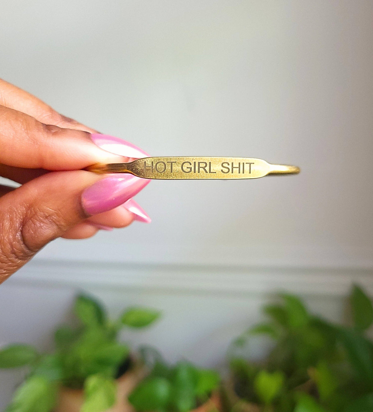Bracelets - Hot Girl Shit Affirmation Bangle