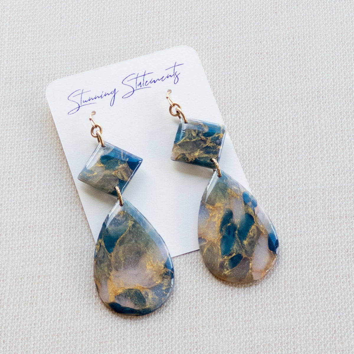 Earrings - Camilla Clay Dangle