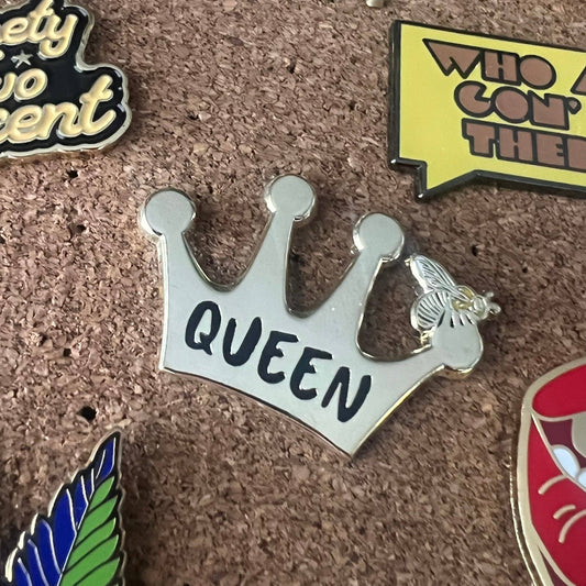 Lapel Pin Queen Bee