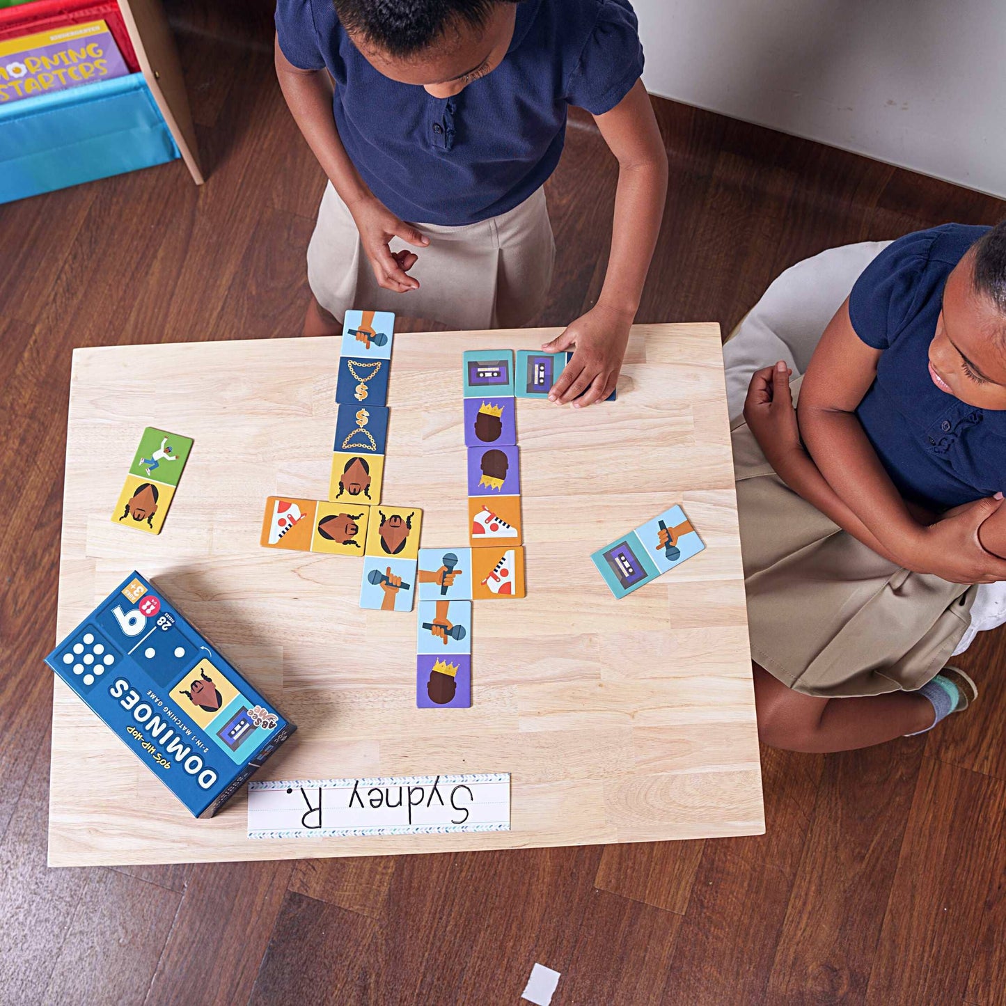 90's Hip-Hop Counting Dominoes