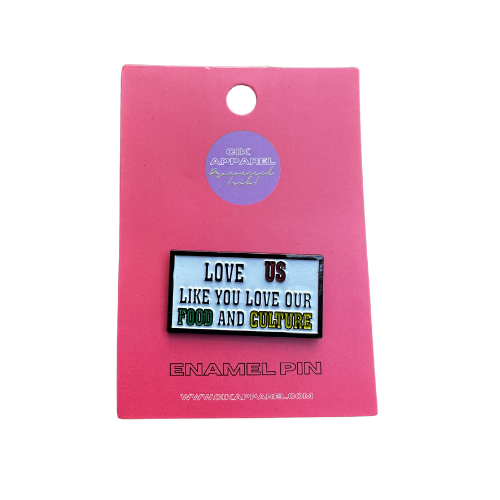 Lapel Pin - Love Us