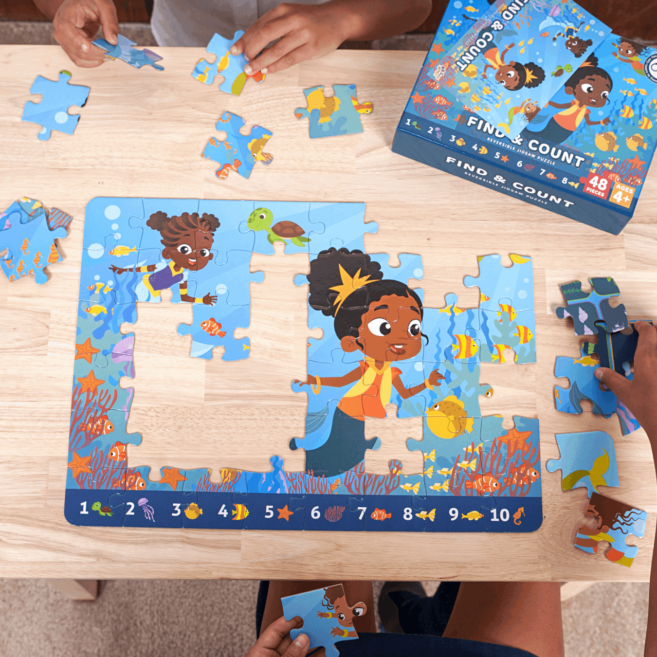 Mermaids Find & Count Puzzle