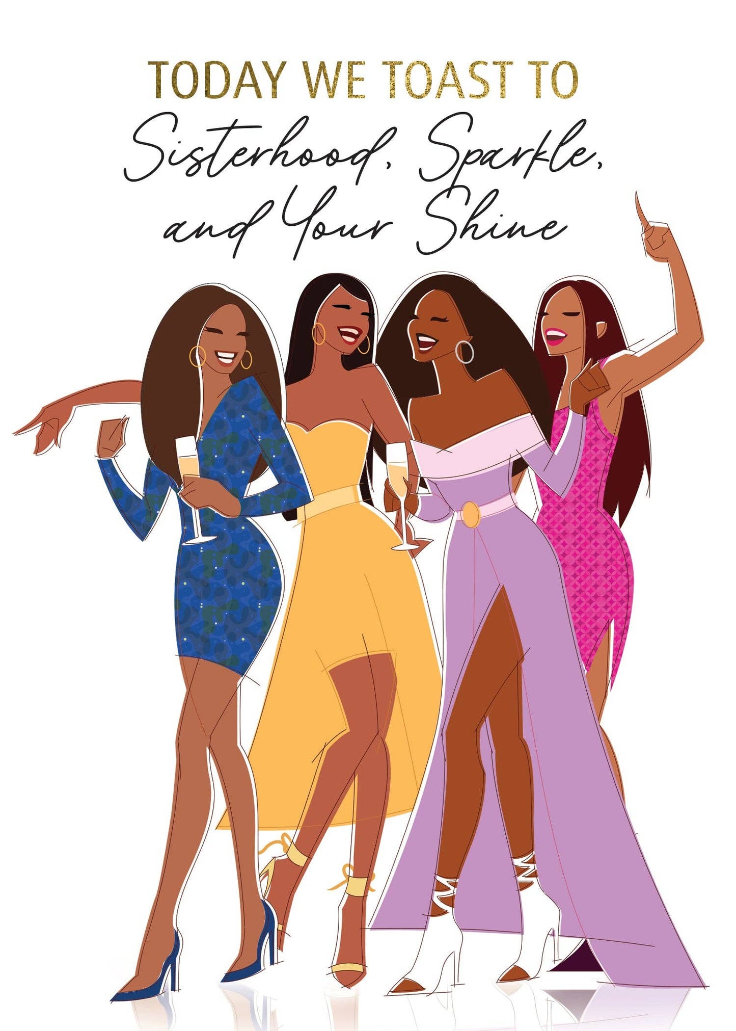 Birthday Card Set- Sisterhood & Sparkle