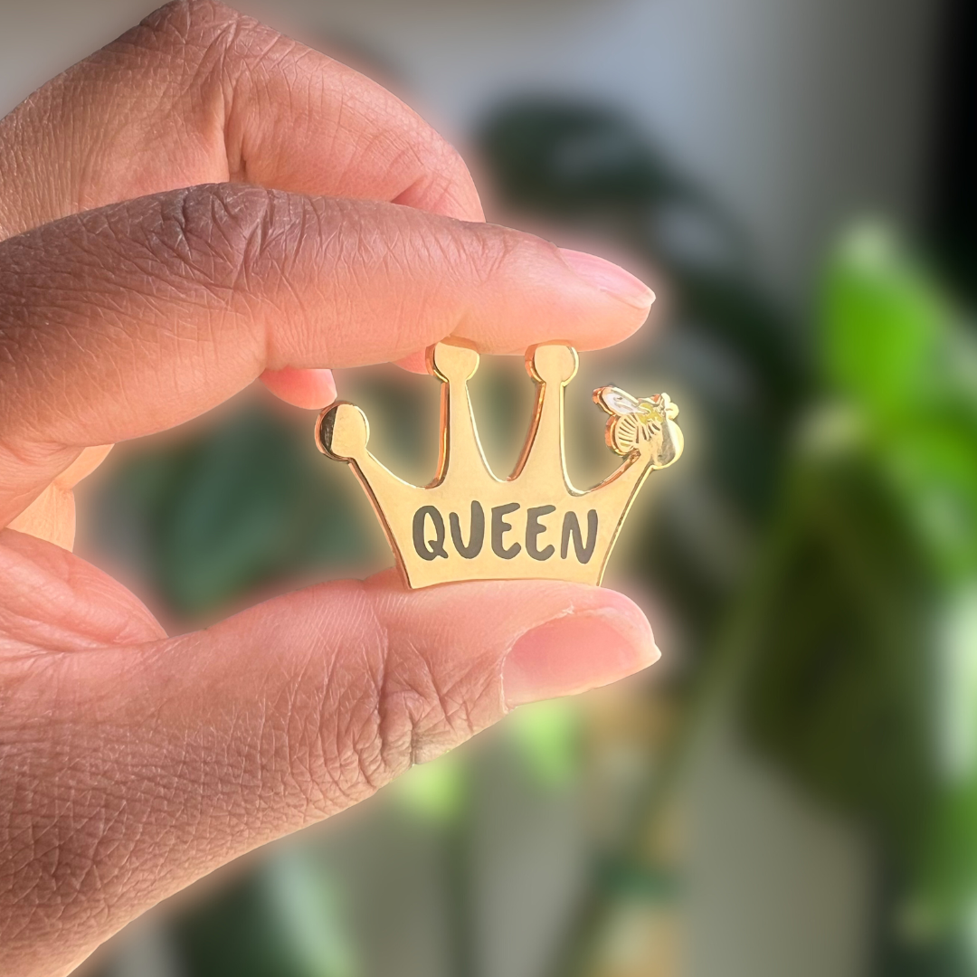 Lapel Pin Queen Bee