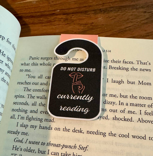 Bookmark Magnetic - Do Not Disturb Currently Reading