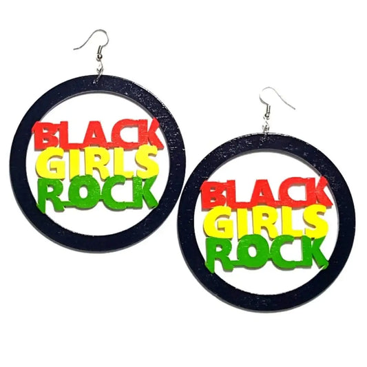 Earrings Black Girls Rock