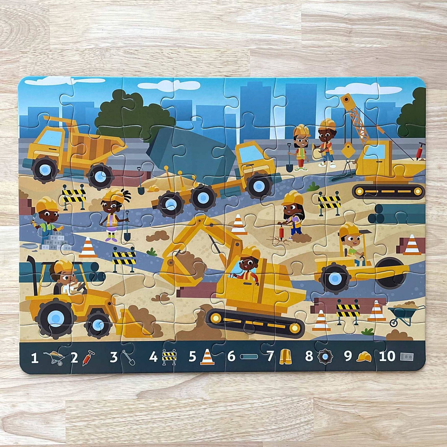 Construction Find & Count Puzzle