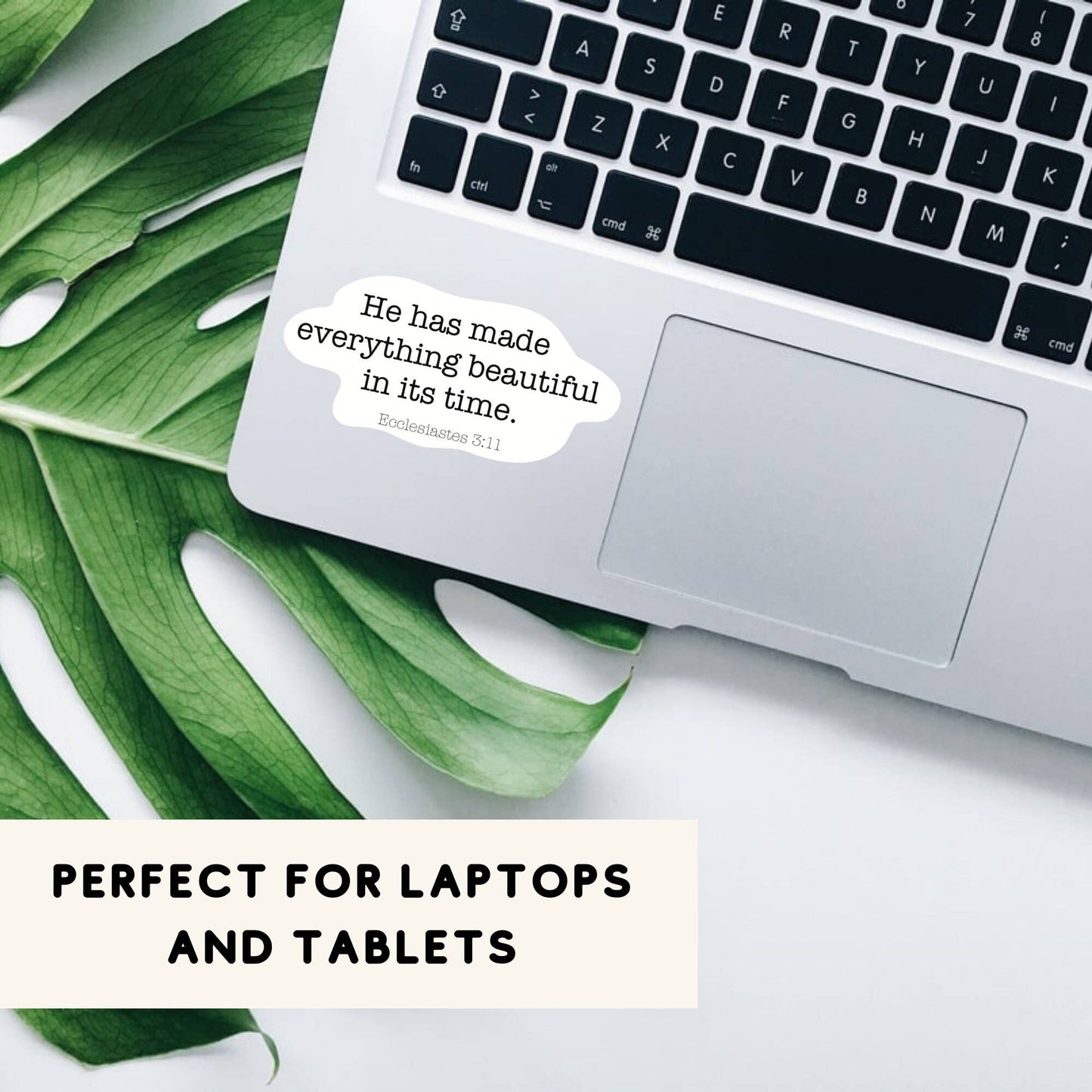 Vinyl Sticker Ecc 3:11 Verse