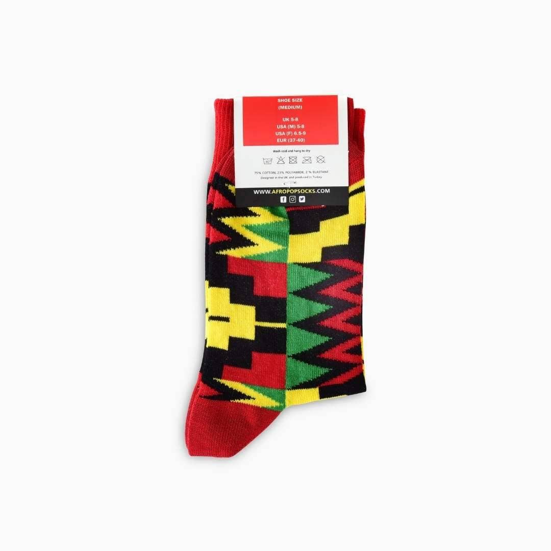 Afropop Socks - Zion