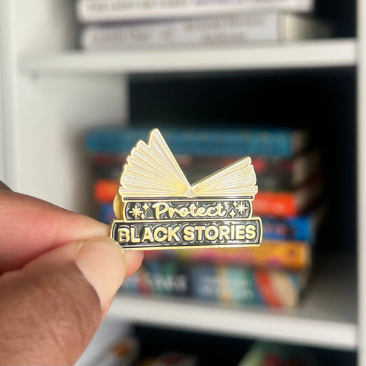 Lapel Pin Protect Black Stories
