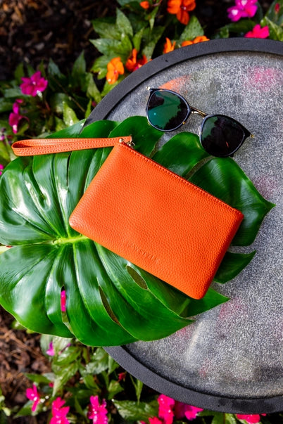 Kelly Wristlet (Orange)